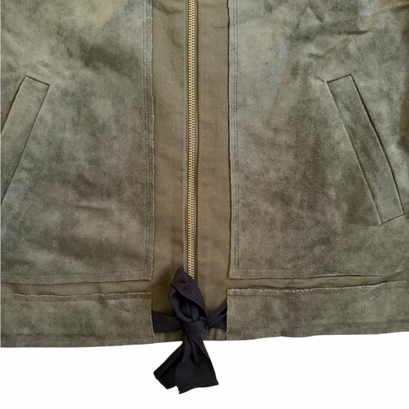 CURRENT AIR GREEN and BLACK SIZE Small Jacket NEW FREE PEOPLE Moss - Picture 3 of 7